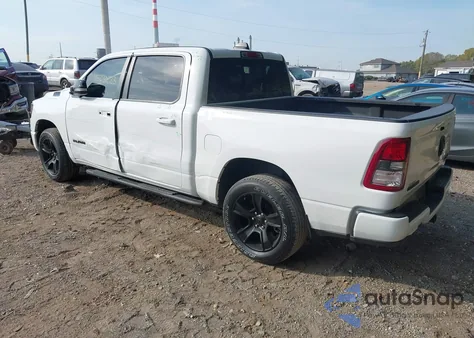 2021 Ram 1500 Big Horn 4X4 5'7 Box from USA, damaged, VIN 1C6SRFFT4MN522228